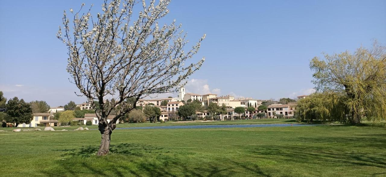 Charmant T2 Climatise Avec Belle Vue , Golf De Pont-Royal Mallemort Exterior photo